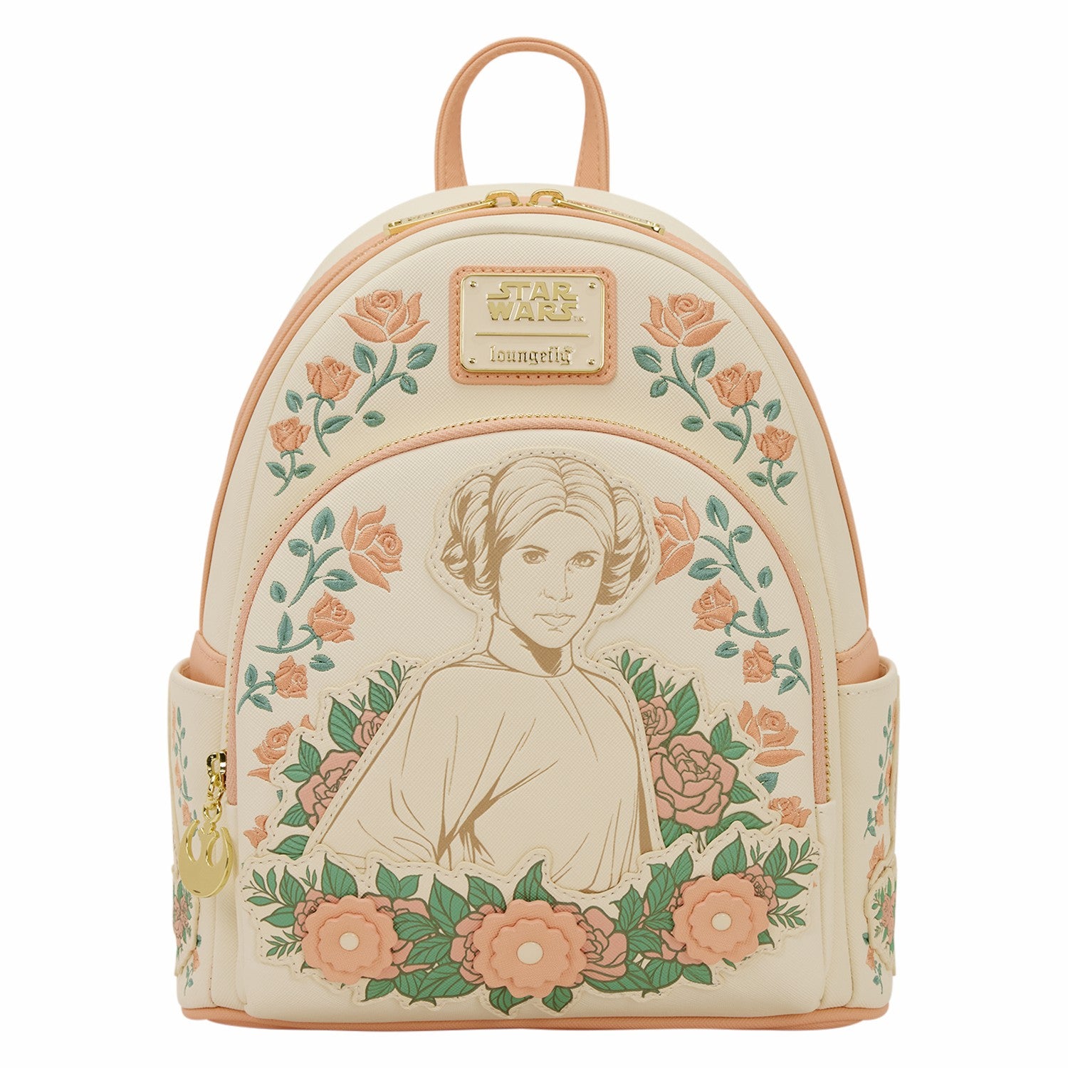 Loungefly STAR WARS™ Exclusive Leia, Rey, & Padmé Floral Mini Backpack