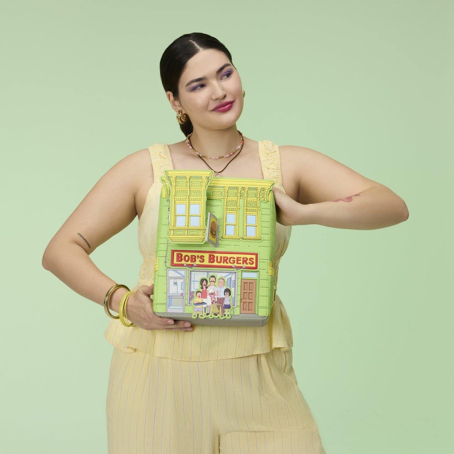 Loungefly Bob's Burgers Restaurant Mini Backpack