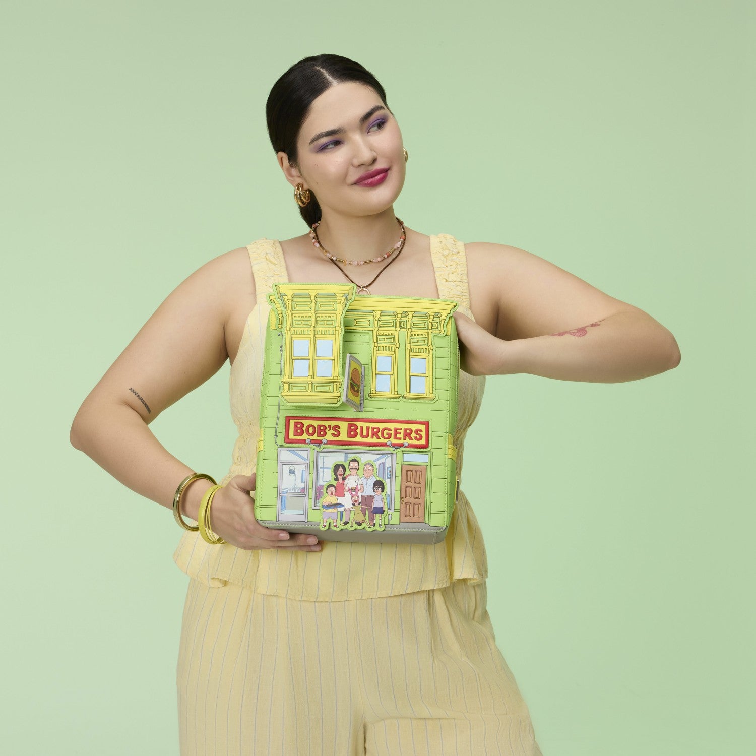 Loungefly Bob's Burgers Restaurant Mini Backpack