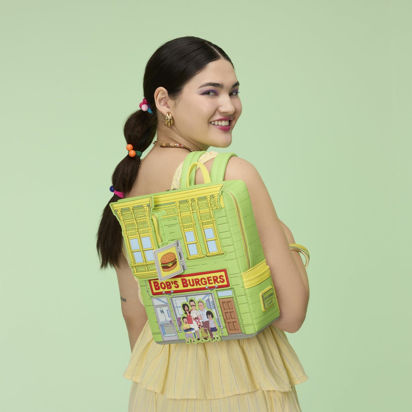 Loungefly Bob's Burgers Restaurant Mini Backpack
