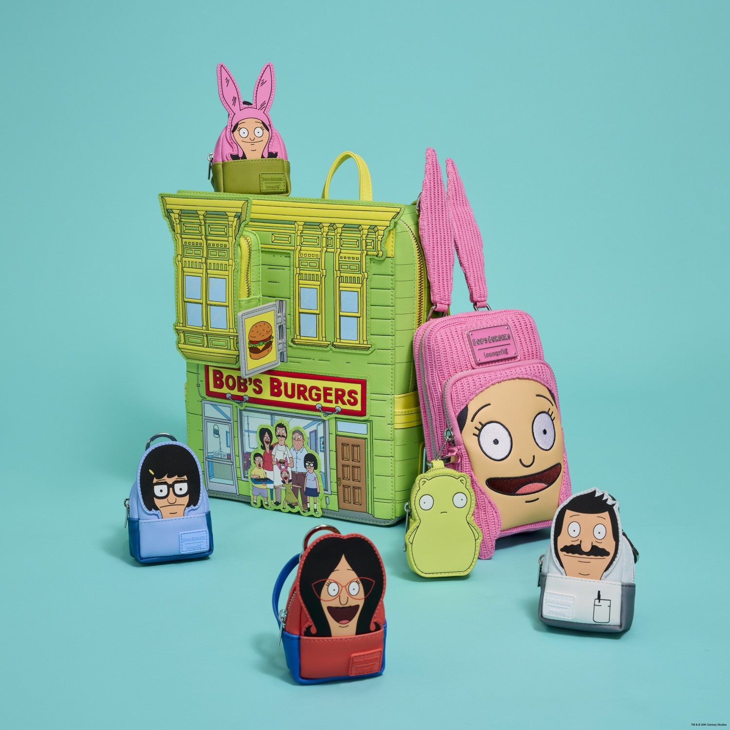 Loungefly Bob's Burgers Restaurant Mini Backpack