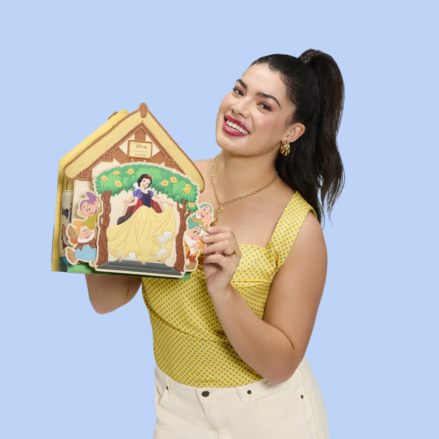 Loungefly Snow White Cottage Mini Backpack
