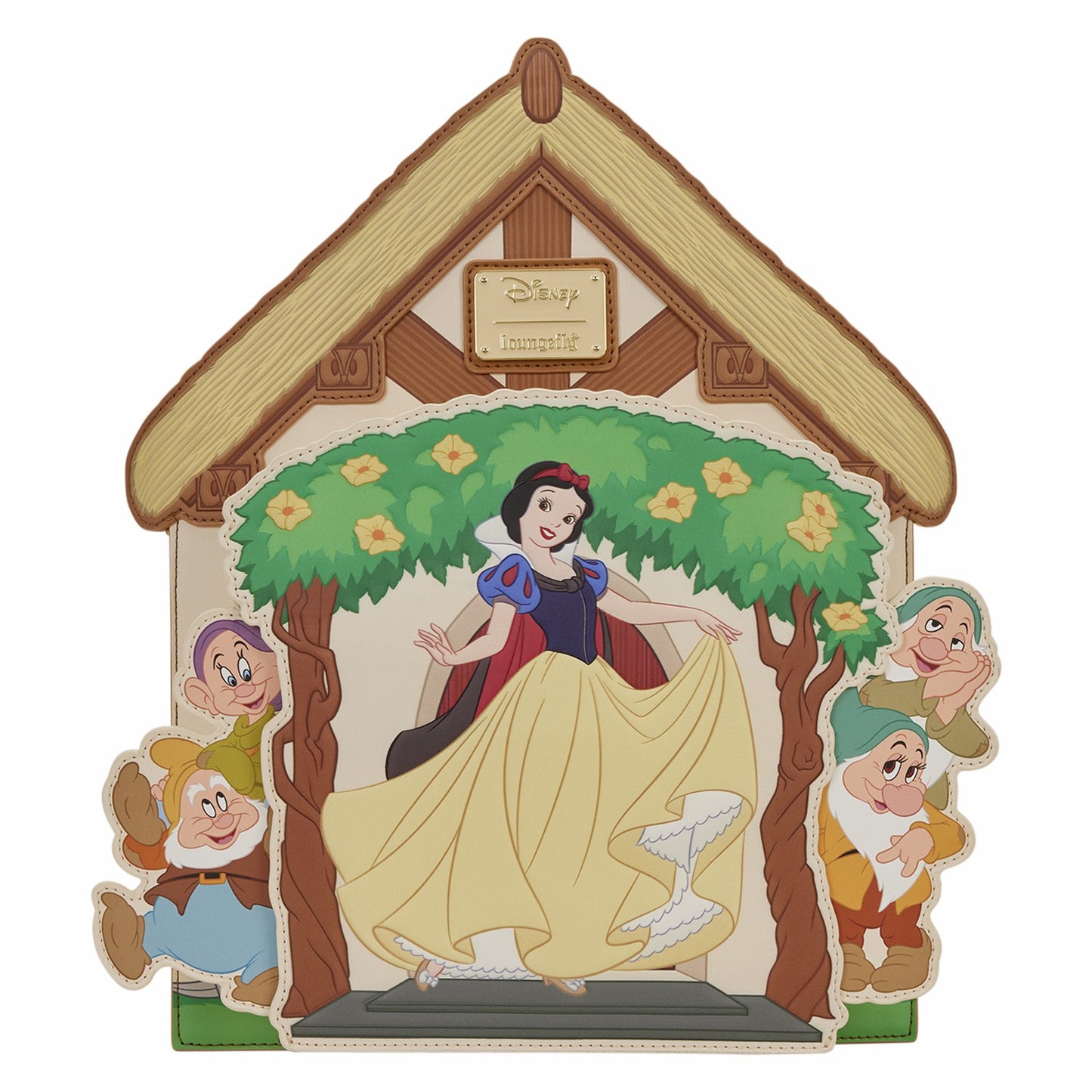 Loungefly Snow White Cottage Mini Backpack
