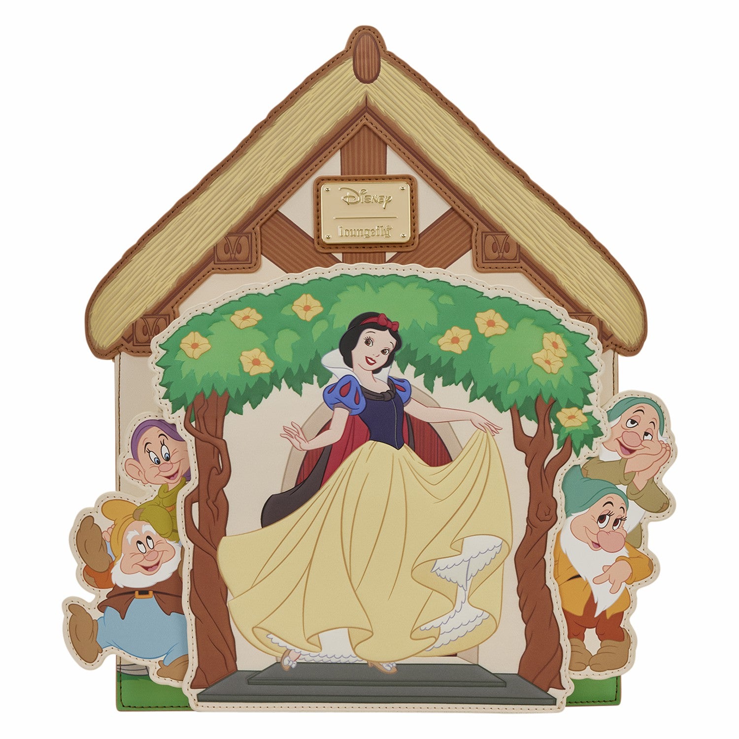 Loungefly Snow White Cottage Mini Backpack
