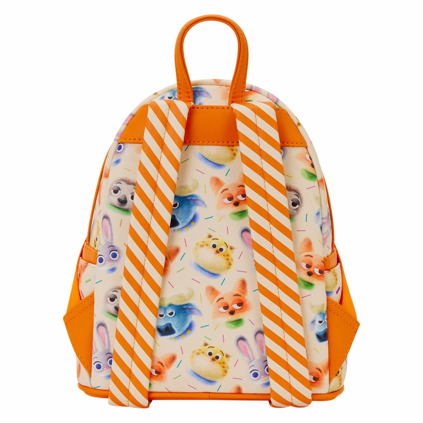 Loungefly Zootopia 2 Nick Wilde Cotton Candy Cosplay All-Over Print Mini Backpack