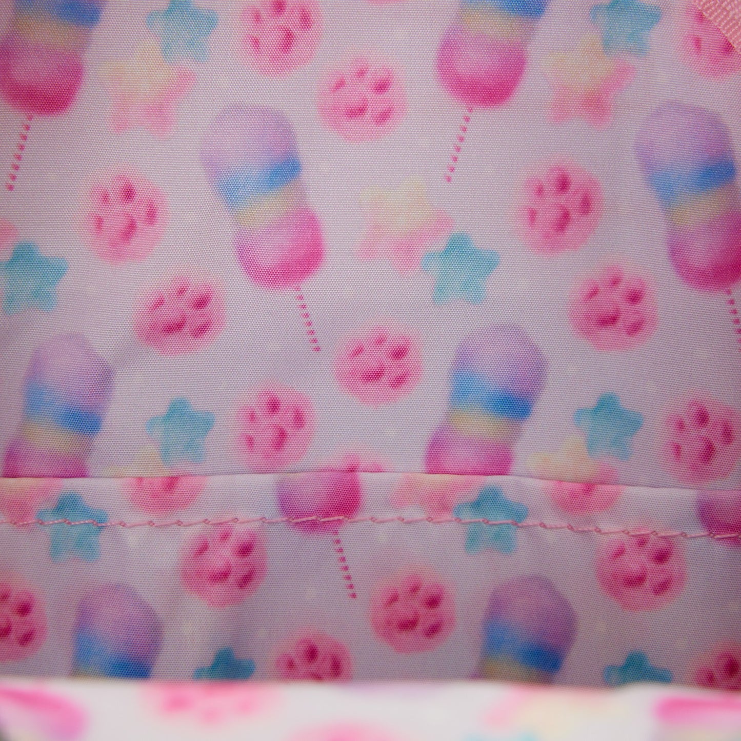 Loungefly Zootopia 2 Nick Wilde Cotton Candy Cosplay All-Over Print Mini Backpack