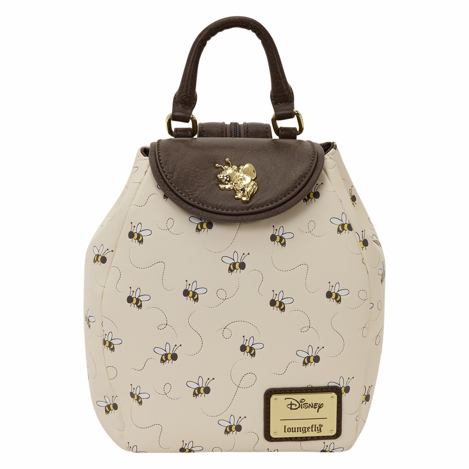 Loungefly Winnie the Pooh All-Over Print Micro Mini Backpack