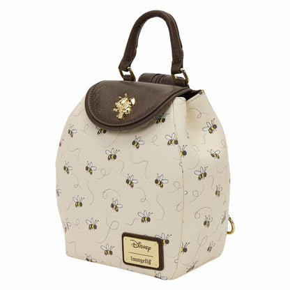 Loungefly Winnie the Pooh All-Over Print Micro Mini Backpack