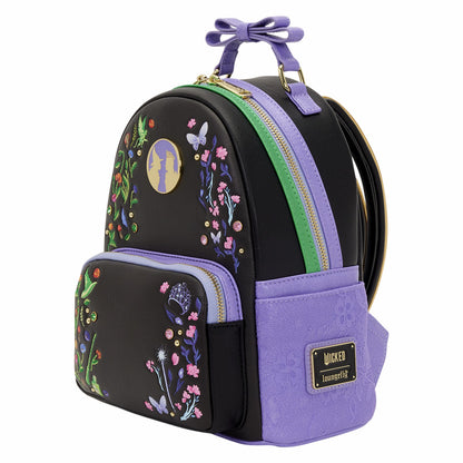 Loungefly Wicked Glinda & Elphaba Floral & Lace Mini Backpack