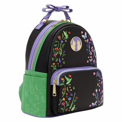 Loungefly Wicked Glinda & Elphaba Floral & Lace Mini Backpack
