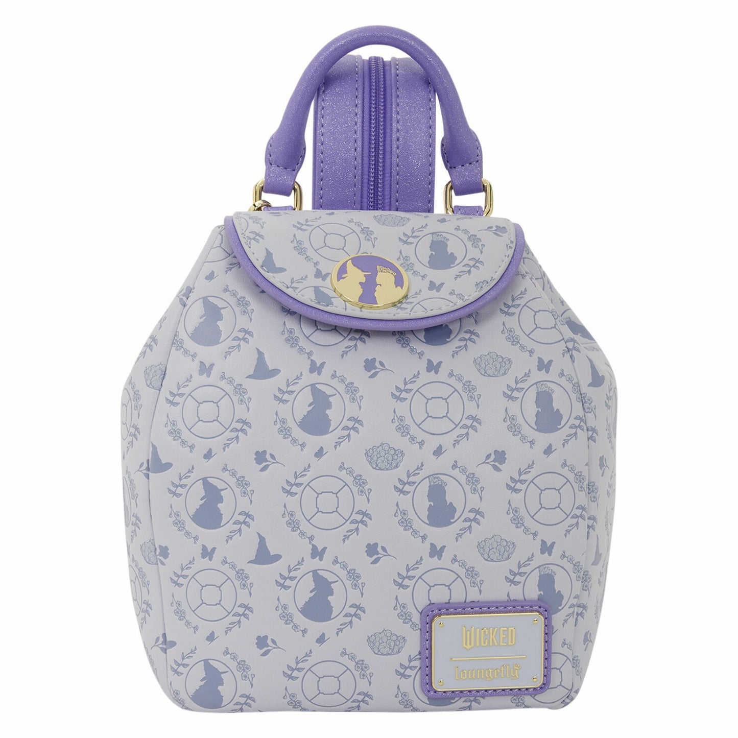 Loungefly Wicked All-Over Print Micro Mini Backpack