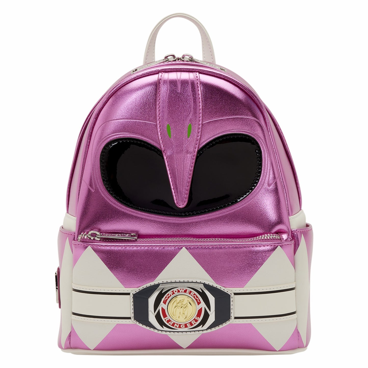 Loungefly Power Rangers Pink Ranger Cosplay Mini Backpack