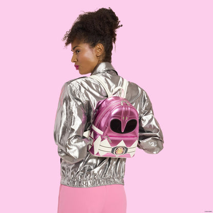 Loungefly Power Rangers Pink Ranger Cosplay Mini Backpack
