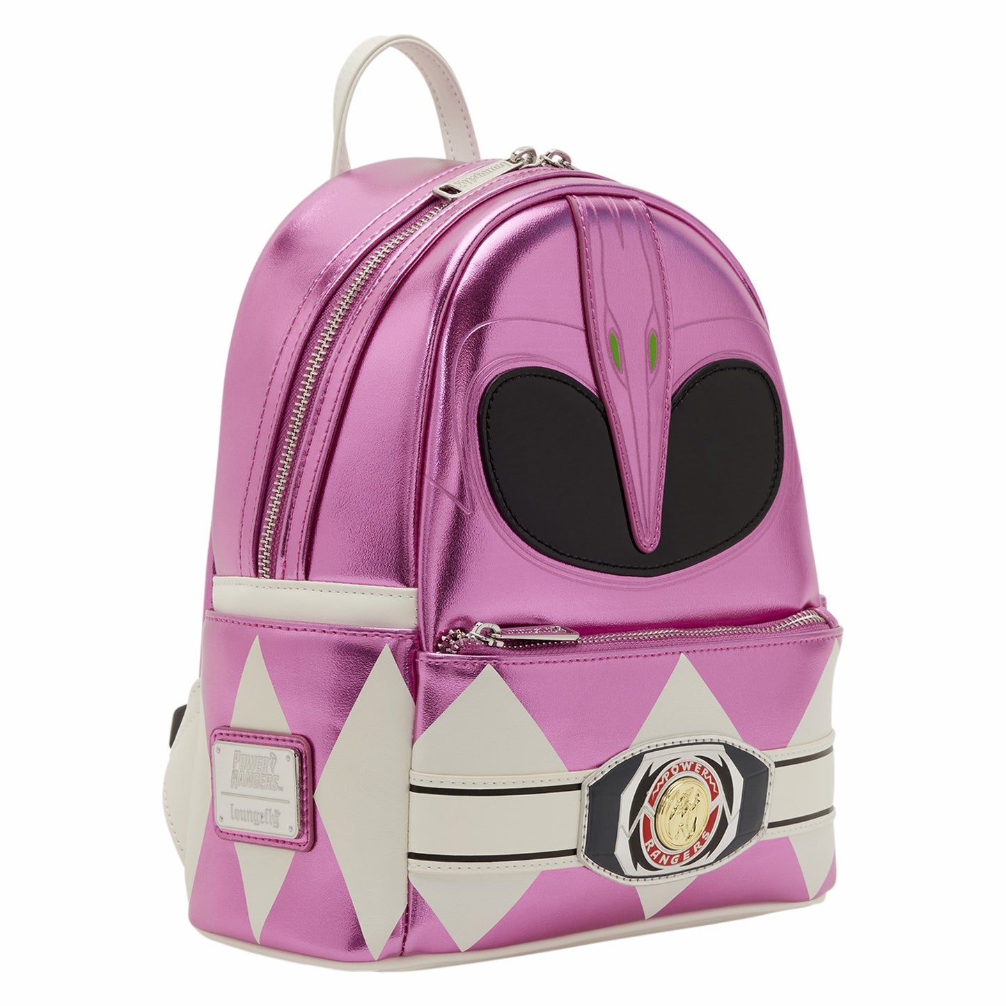 Loungefly Power Rangers Pink Ranger Cosplay Mini Backpack