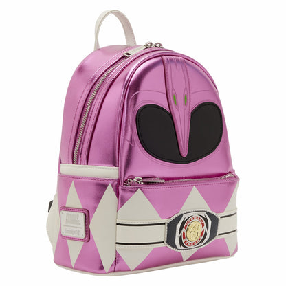 Loungefly Power Rangers Pink Ranger Cosplay Mini Backpack