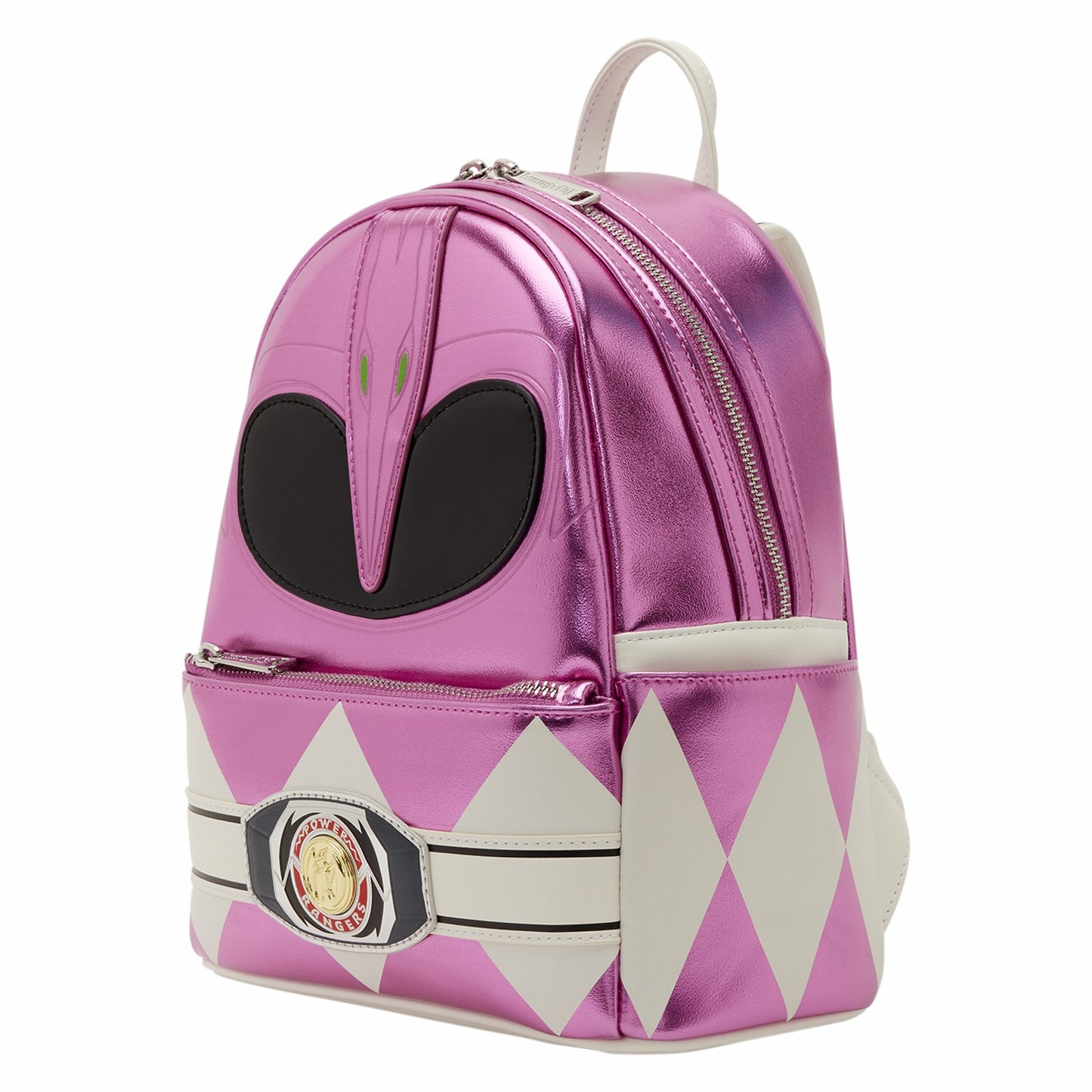 Loungefly Power Rangers Pink Ranger Cosplay Mini Backpack