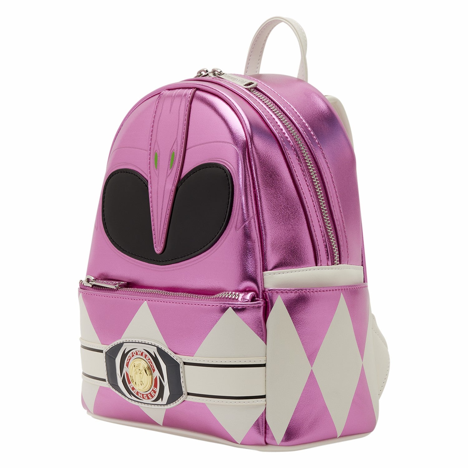 Loungefly Power Rangers Pink Ranger Cosplay Mini Backpack