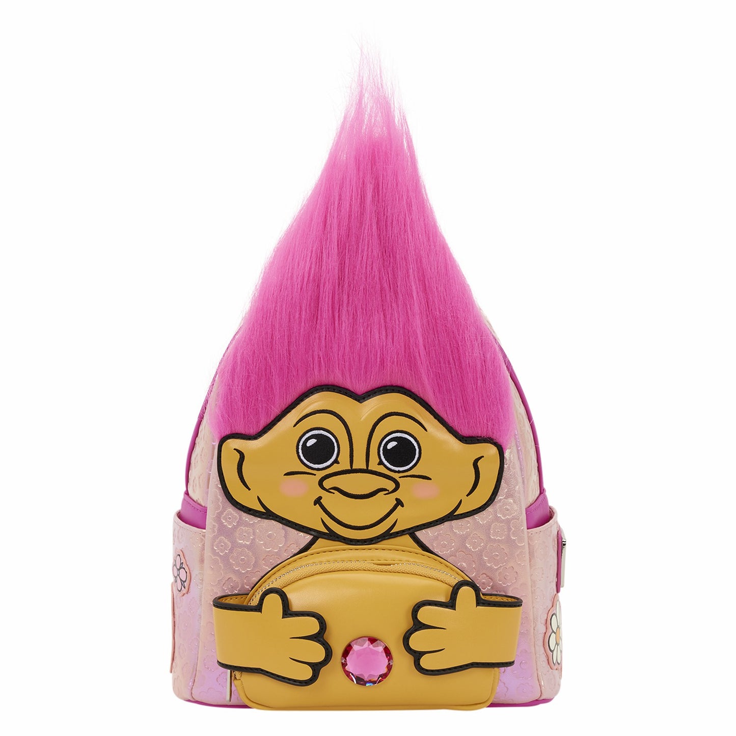 Loungefly Classic Good Luck Trolls Exclusive Iridescent Cosplay Mini Backpack