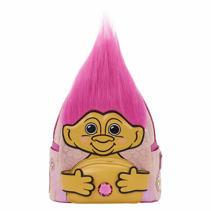 Loungefly Classic Good Luck Trolls Exclusive Iridescent Cosplay Mini Backpack