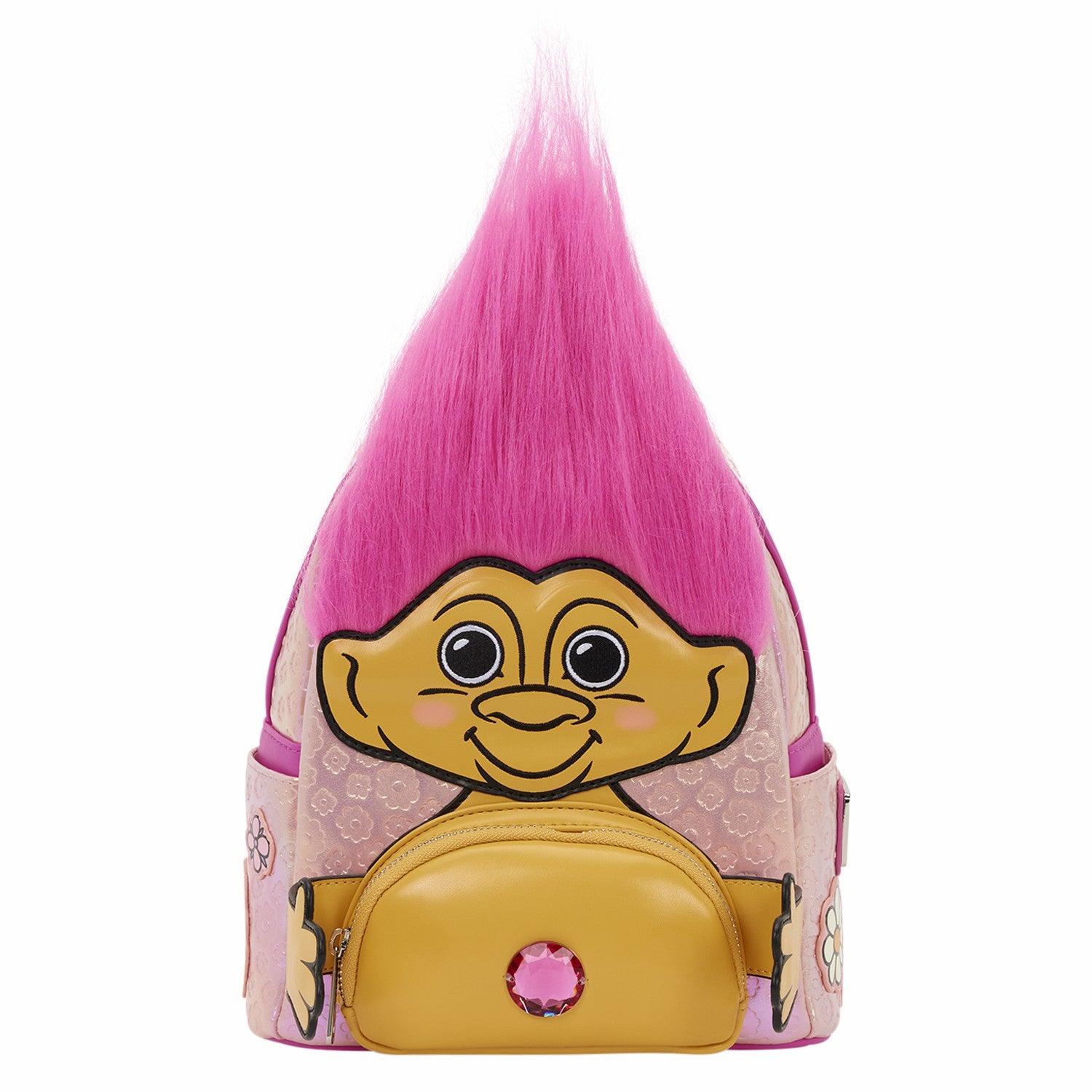Loungefly Classic Good Luck Trolls Exclusive Iridescent Cosplay Mini Backpack