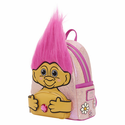 Loungefly Classic Good Luck Trolls Exclusive Iridescent Cosplay Mini Backpack
