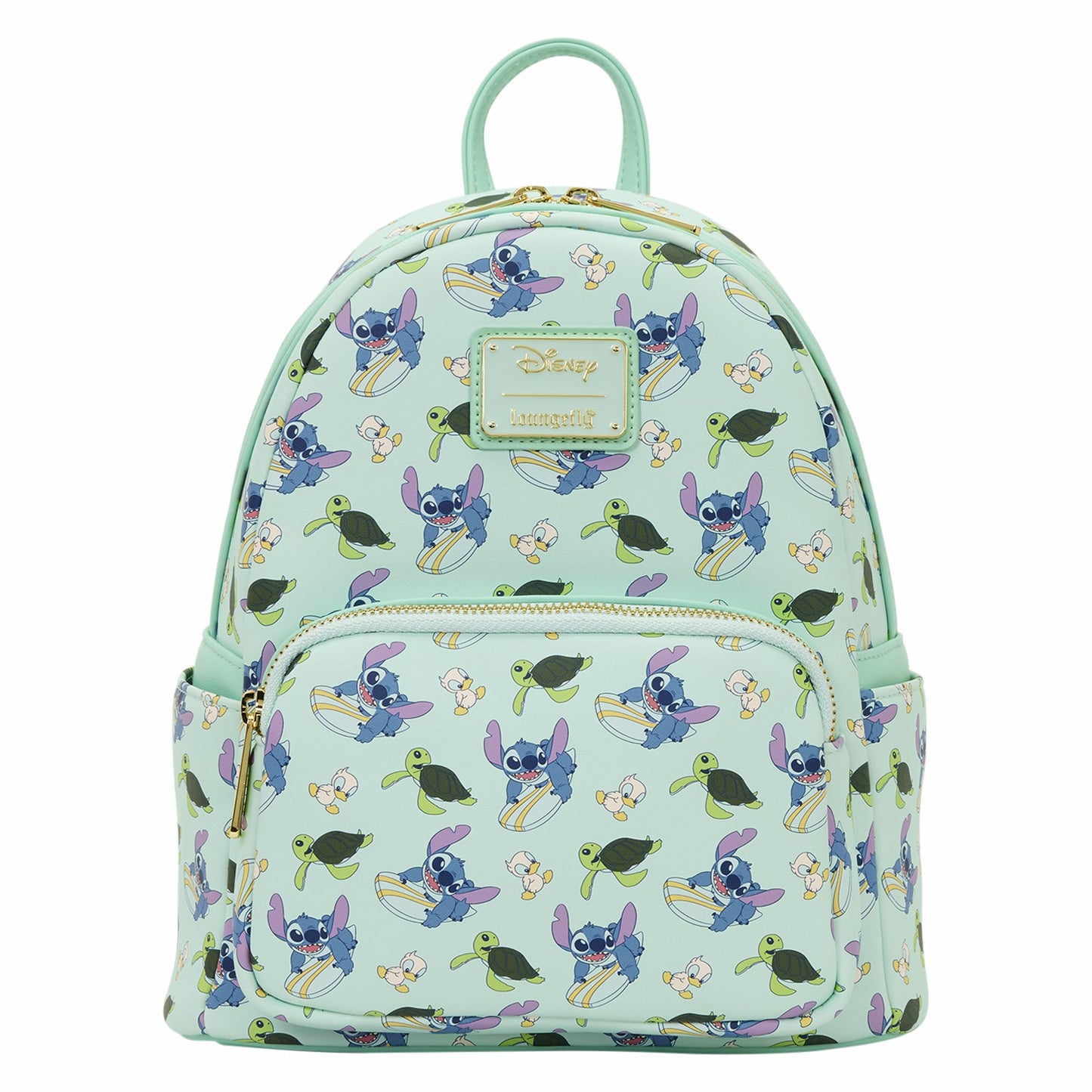 Loungefly Lilo & Stitch Animal Friends All-Over Print Mini Backpack