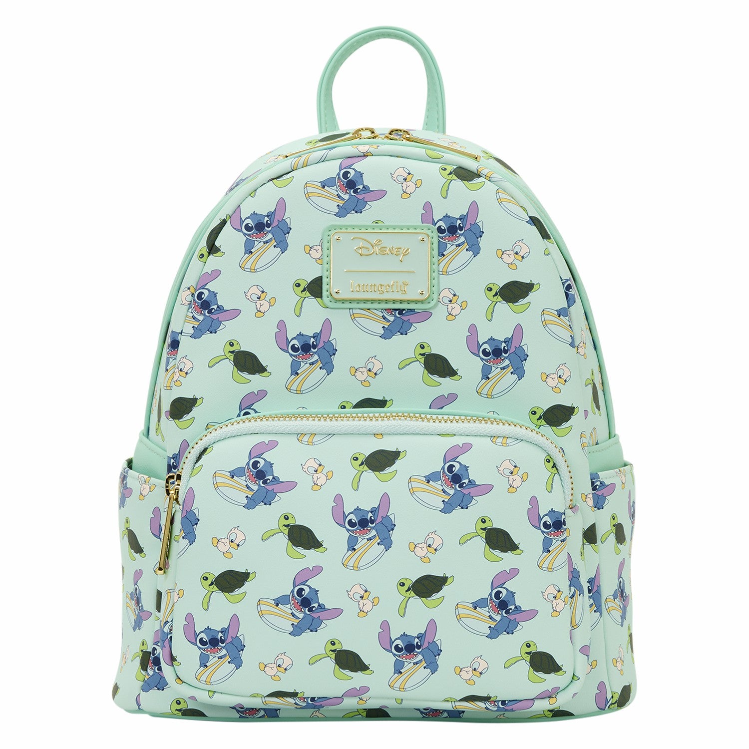 Loungefly Lilo & Stitch Animal Friends All-Over Print Mini Backpack