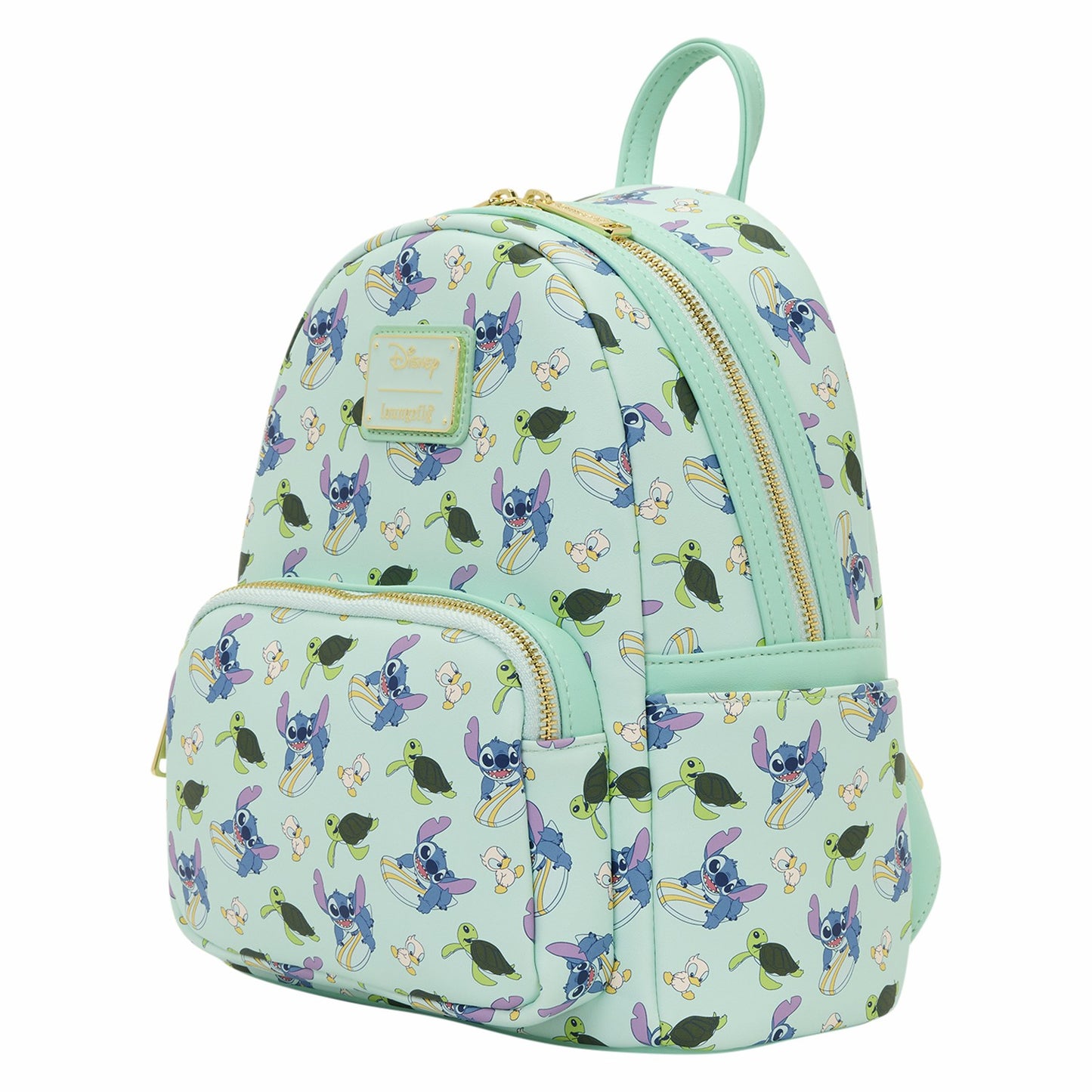 Loungefly Lilo & Stitch Animal Friends All-Over Print Mini Backpack