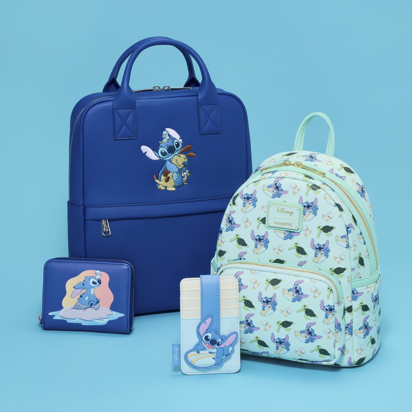 Loungefly Lilo & Stitch Animal Friends Mid-Size Backpack