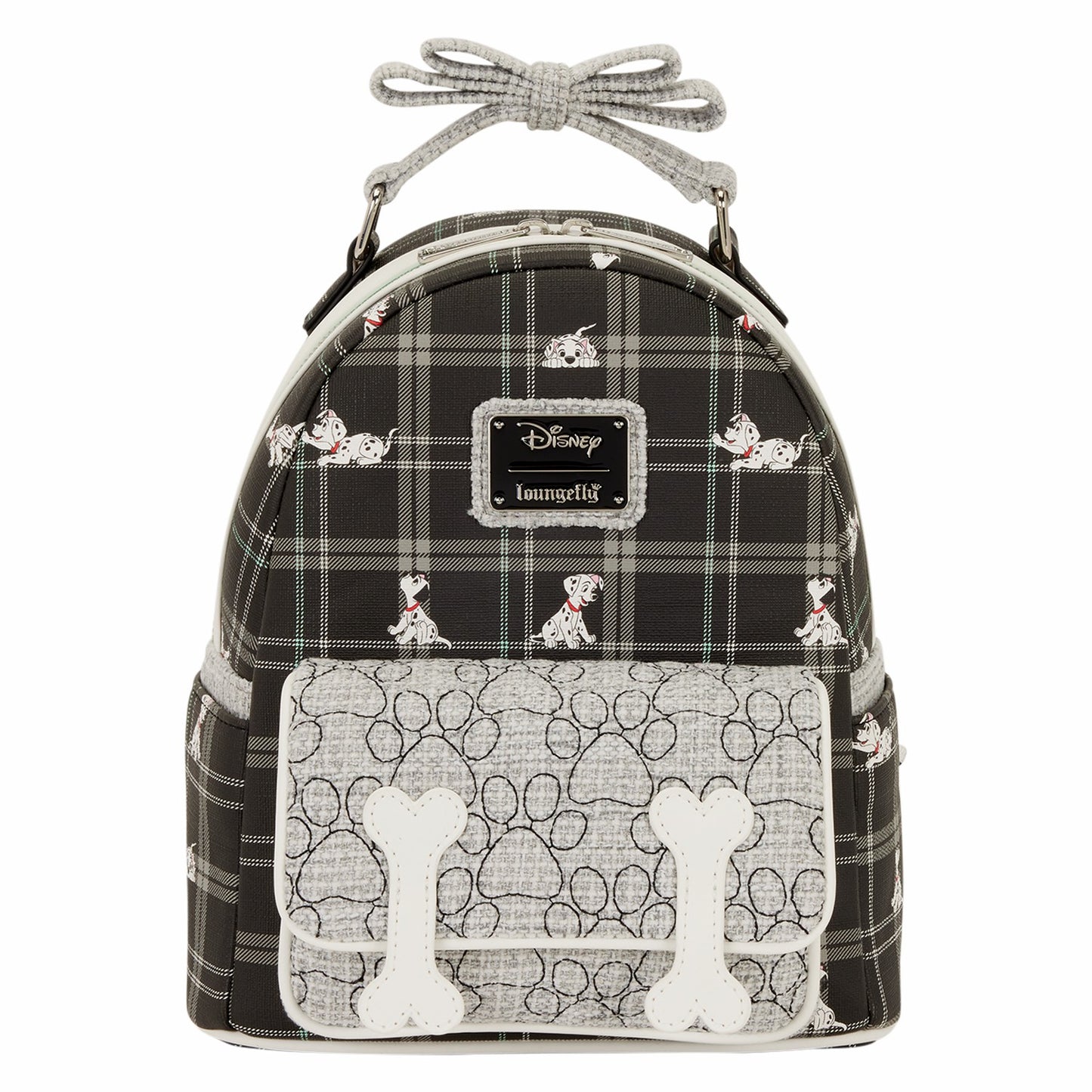 Loungefly 101 Dalmatians Exclusive Plaid Mini Backpack