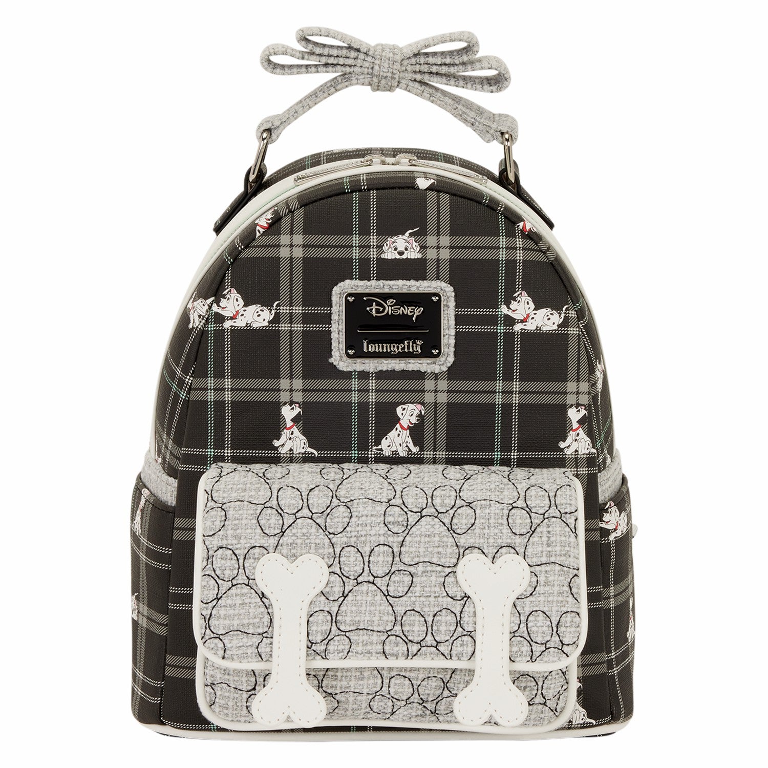 Loungefly 101 Dalmatians Exclusive Plaid Mini Backpack