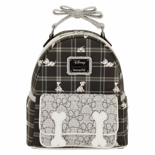 Loungefly 101 Dalmatians Exclusive Plaid Mini Backpack
