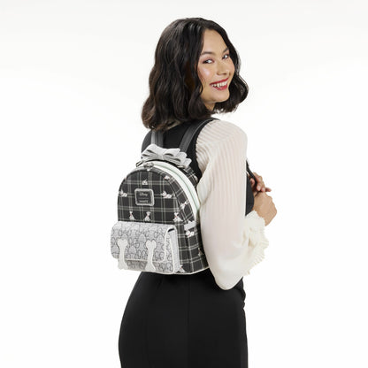Loungefly 101 Dalmatians Exclusive Plaid Mini Backpack
