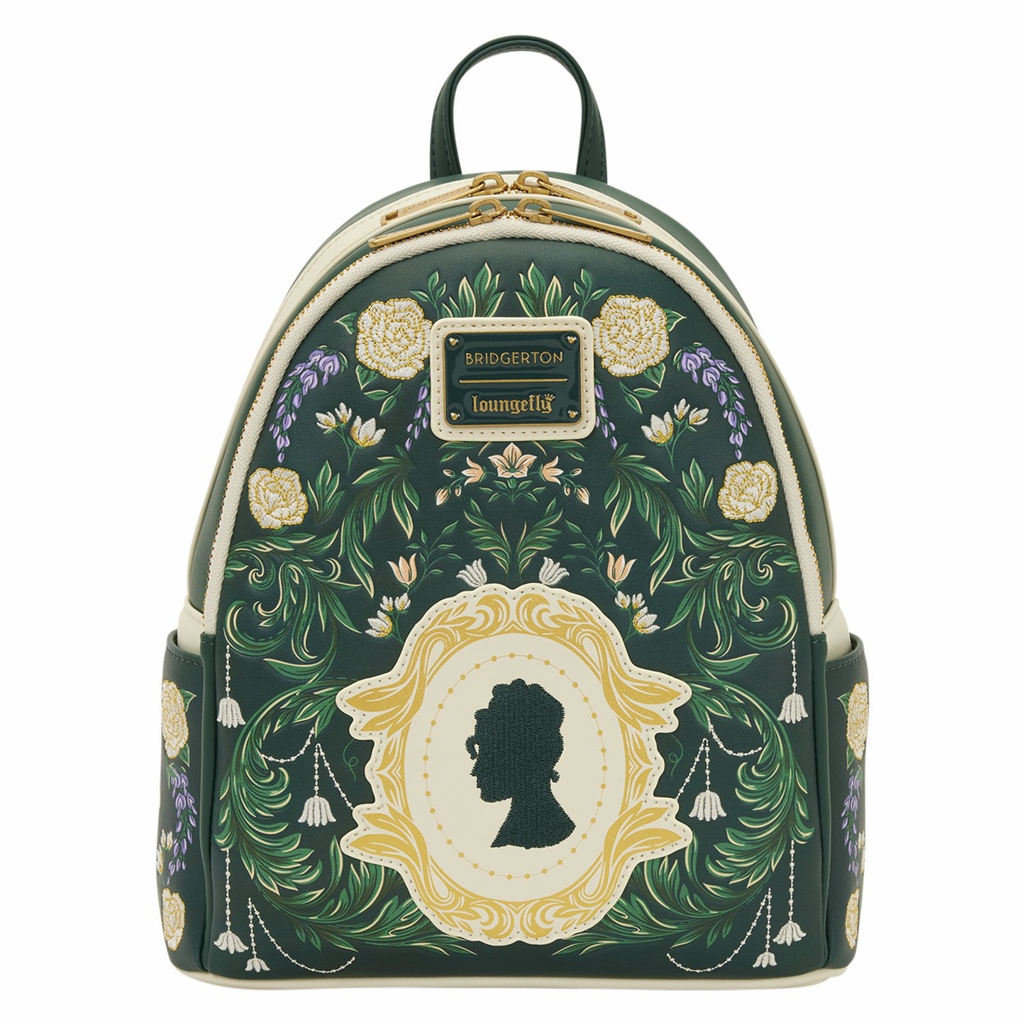 Loungefly Bridgerton Silhouette Floral Mini Backpack