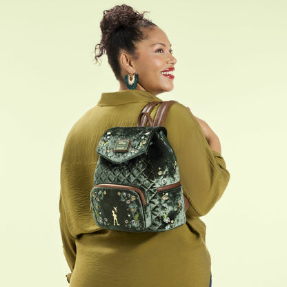 Loungefly Peter Pan Exclusive Quilted Texture Mini Backpack