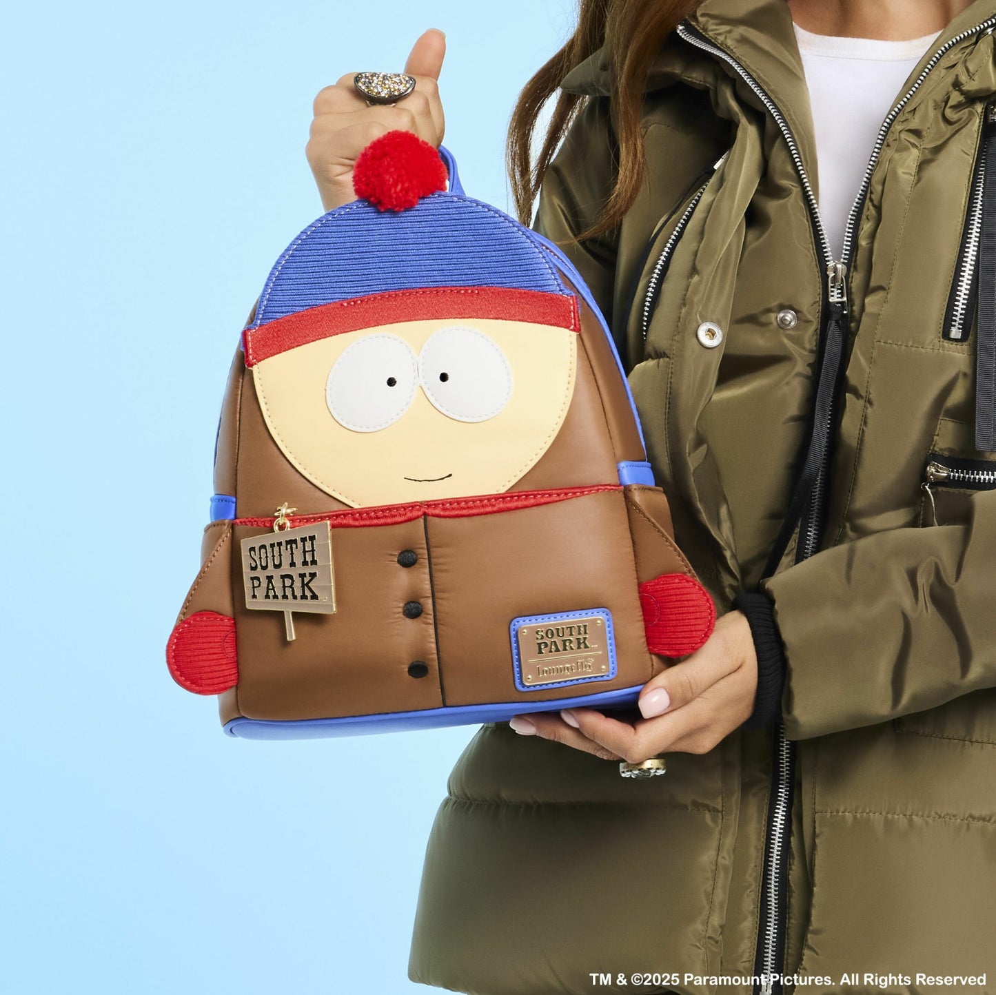Loungefly South Park Stan Cosplay Mini Backpack