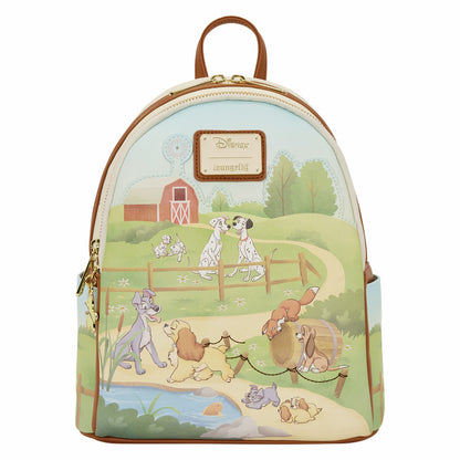 Loungefly Disney Dogs Farm House Exclusive Mini Backpack