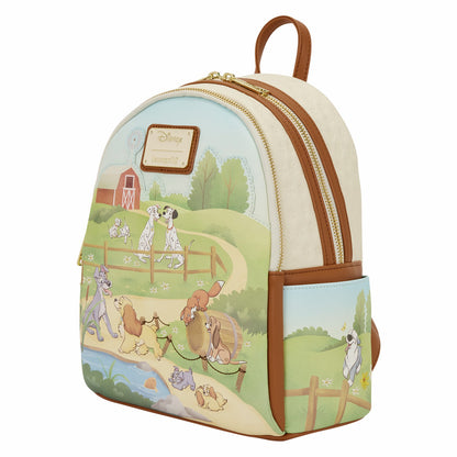 Loungefly Disney Dogs Farm House Exclusive Mini Backpack