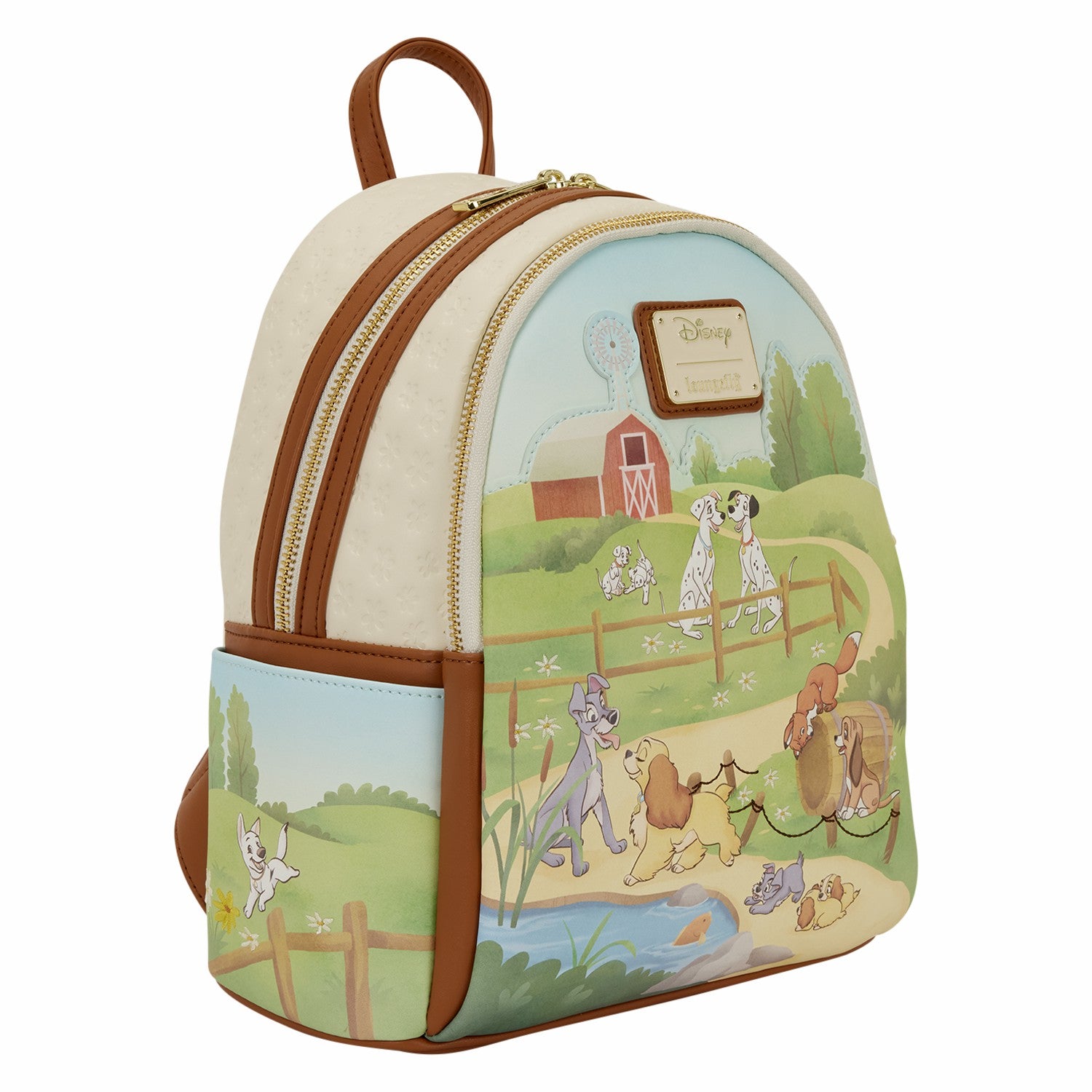 Loungefly Disney Dogs Farm House Exclusive Mini Backpack