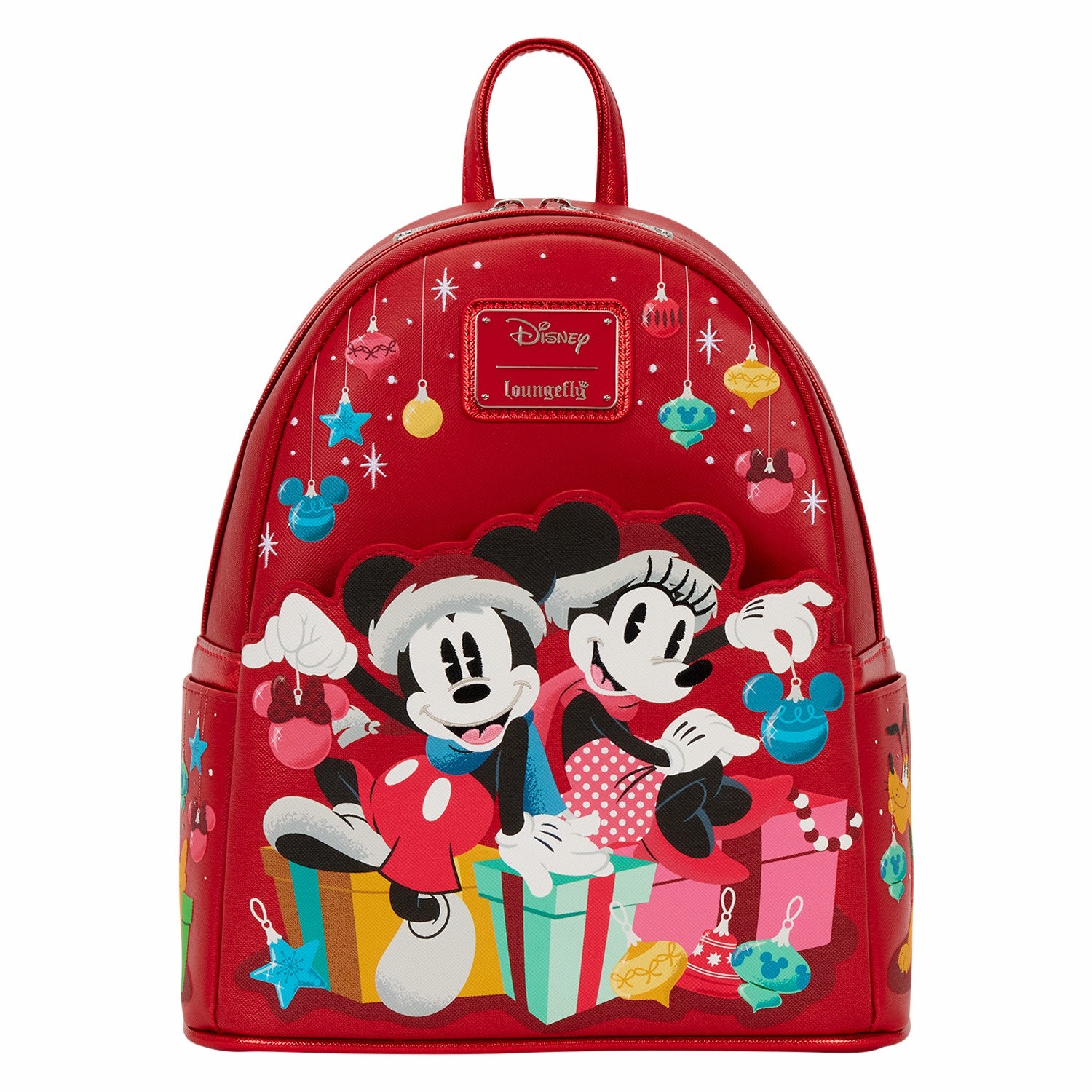 Loungefly Mickey & Friends Exclusive Holiday Ornaments Mini Backpack