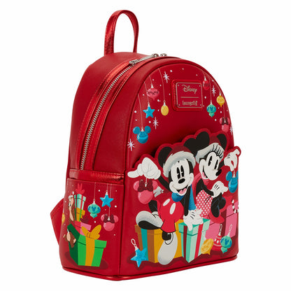 Loungefly Mickey & Friends Exclusive Holiday Ornaments Mini Backpack