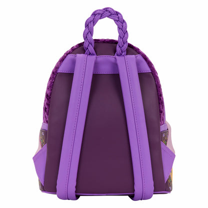 Loungefly Tangled Rapunzel Exclusive Lanterns Quilted Mini Backpack