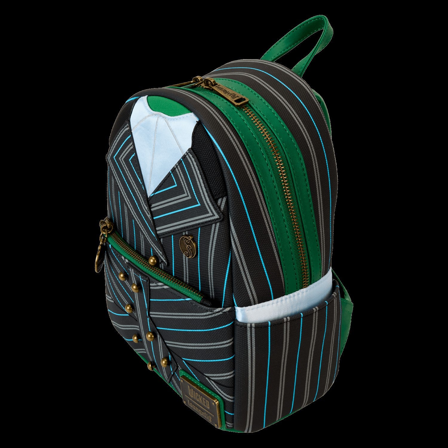 Loungefly Wicked Elphaba Shiz University Uniform Cosplay Mini Backpack