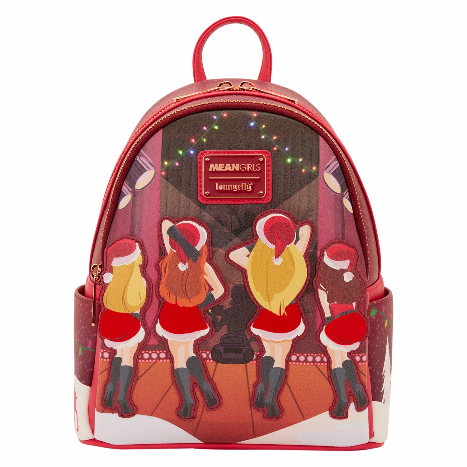 Loungefly Mean Girls Winter Talent Show Light Up Mini Backpack