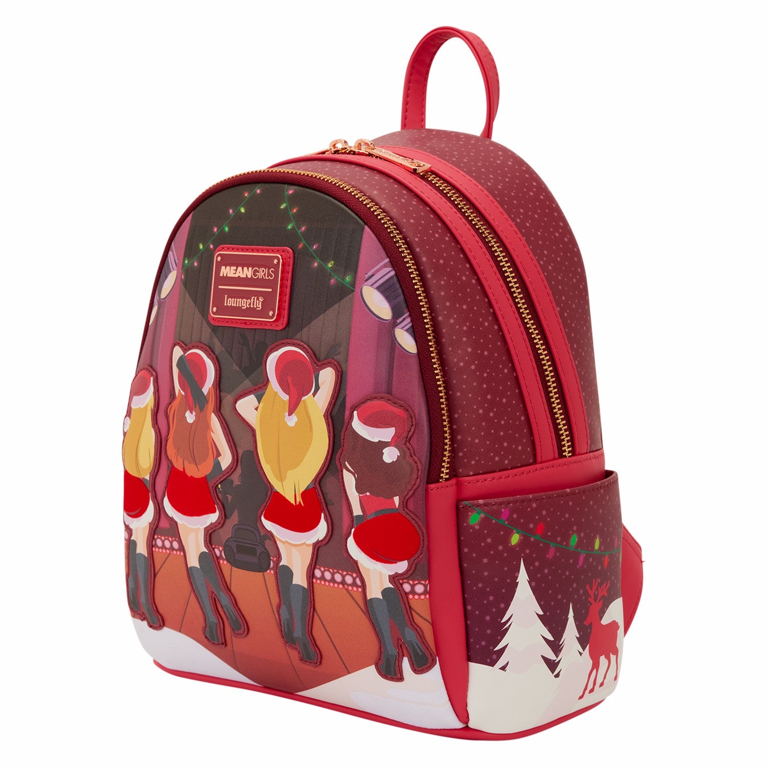 Loungefly Mean Girls Winter Talent Show Light Up Mini Backpack