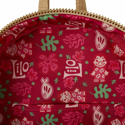 Loungefly Lilo & Stitch Charm Cosplay Mini Backpack