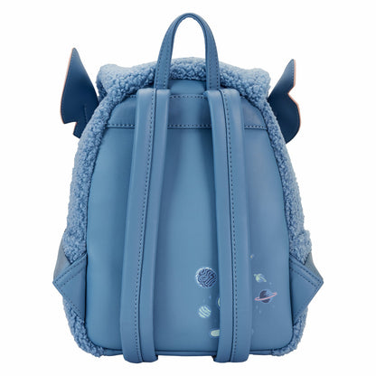 Loungefly Stitch Plush Sherpa Cosplay Mini Backpack