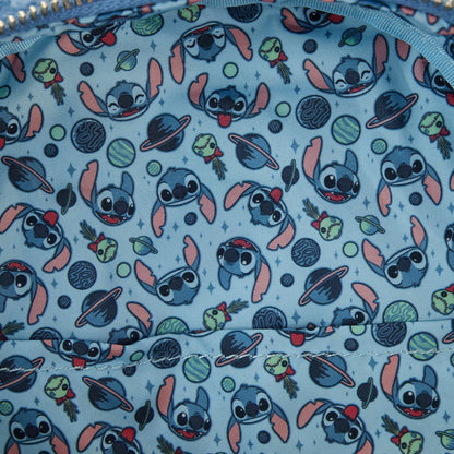 Loungefly Stitch Plush Sherpa Cosplay Mini Backpack