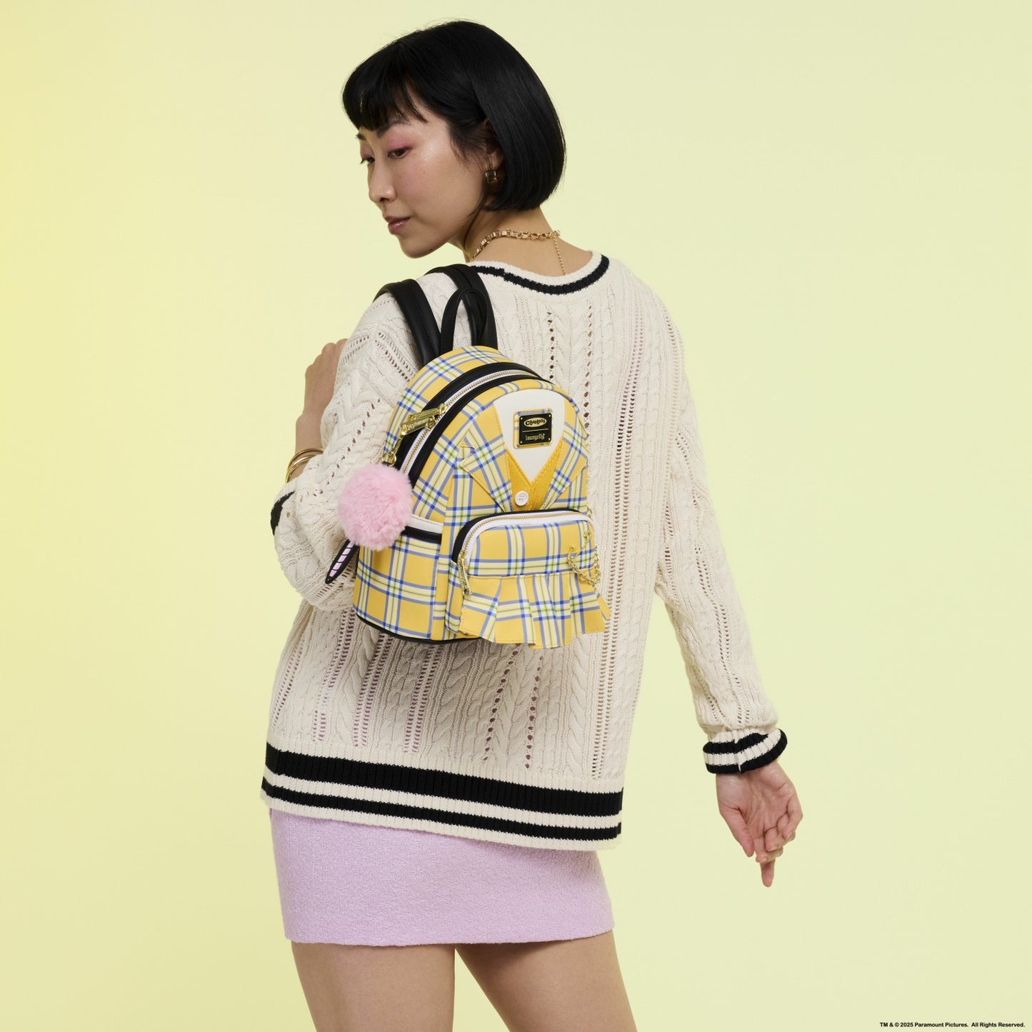 Loungefly Clueless 30th Anniversary Cher Cosplay Mini Backpack