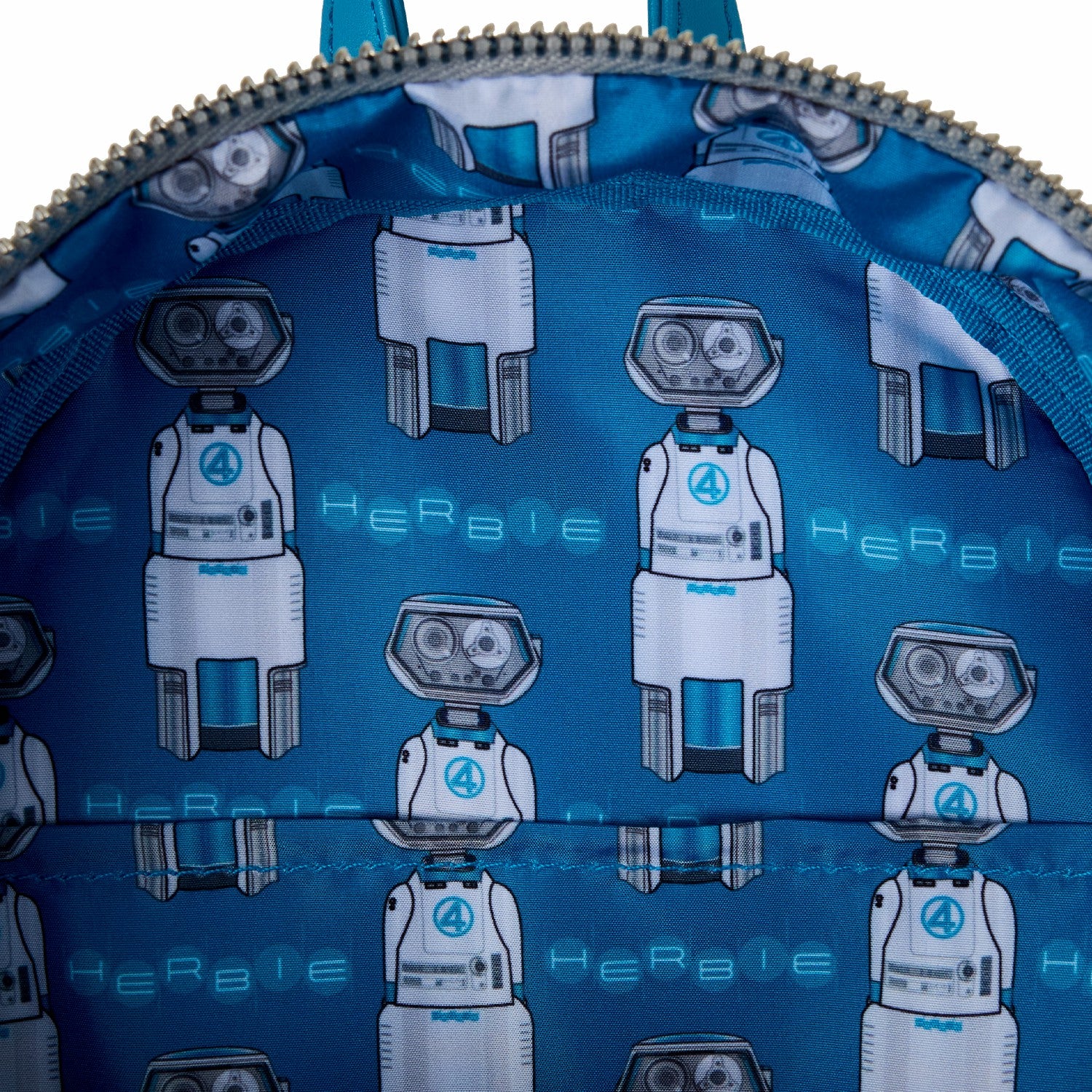 Loungefly Fantastic Four H.E.R.B.I.E. Cosplay Mini Backpack
